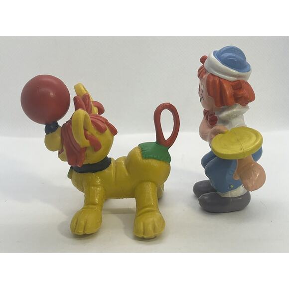 Raggedy Andy & Arthur Dog PVC 1981 Figures 2.5" / Raggedy Ann Bobbs Merrill - Picture 4 of 10
